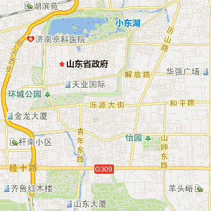 济南市最新全图地图概览