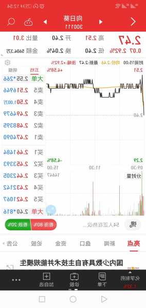 向日葵股票最新消息深度解读与分析