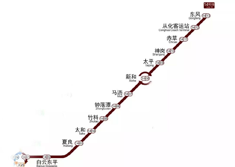 广州地铁12号线最新线路图详解