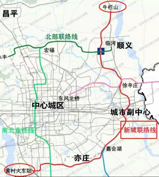 北京地铁21号线最新线路图详解